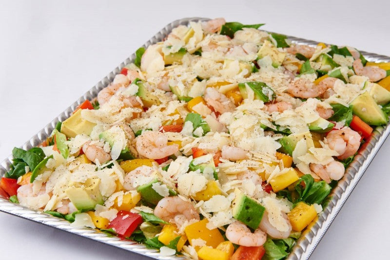 17. ROMEIN SALAD WITH SHRIMP & AVOCAD