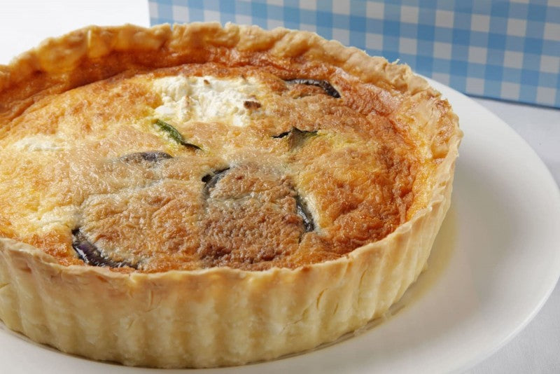 24. EGGPLANT, ZUCCHINI & RICOTTA QUICHE(2日前までのご予約のみ)