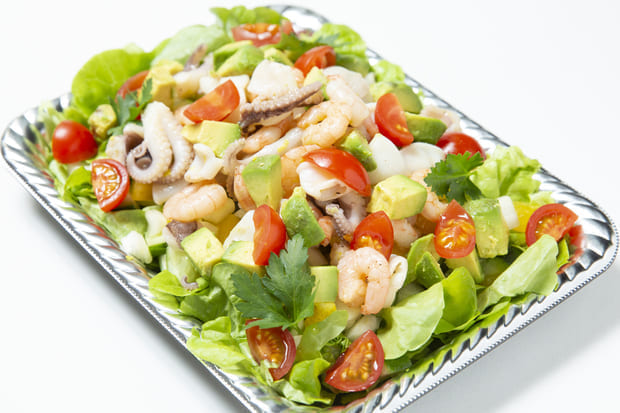 8.Seafood & avocado ceviche