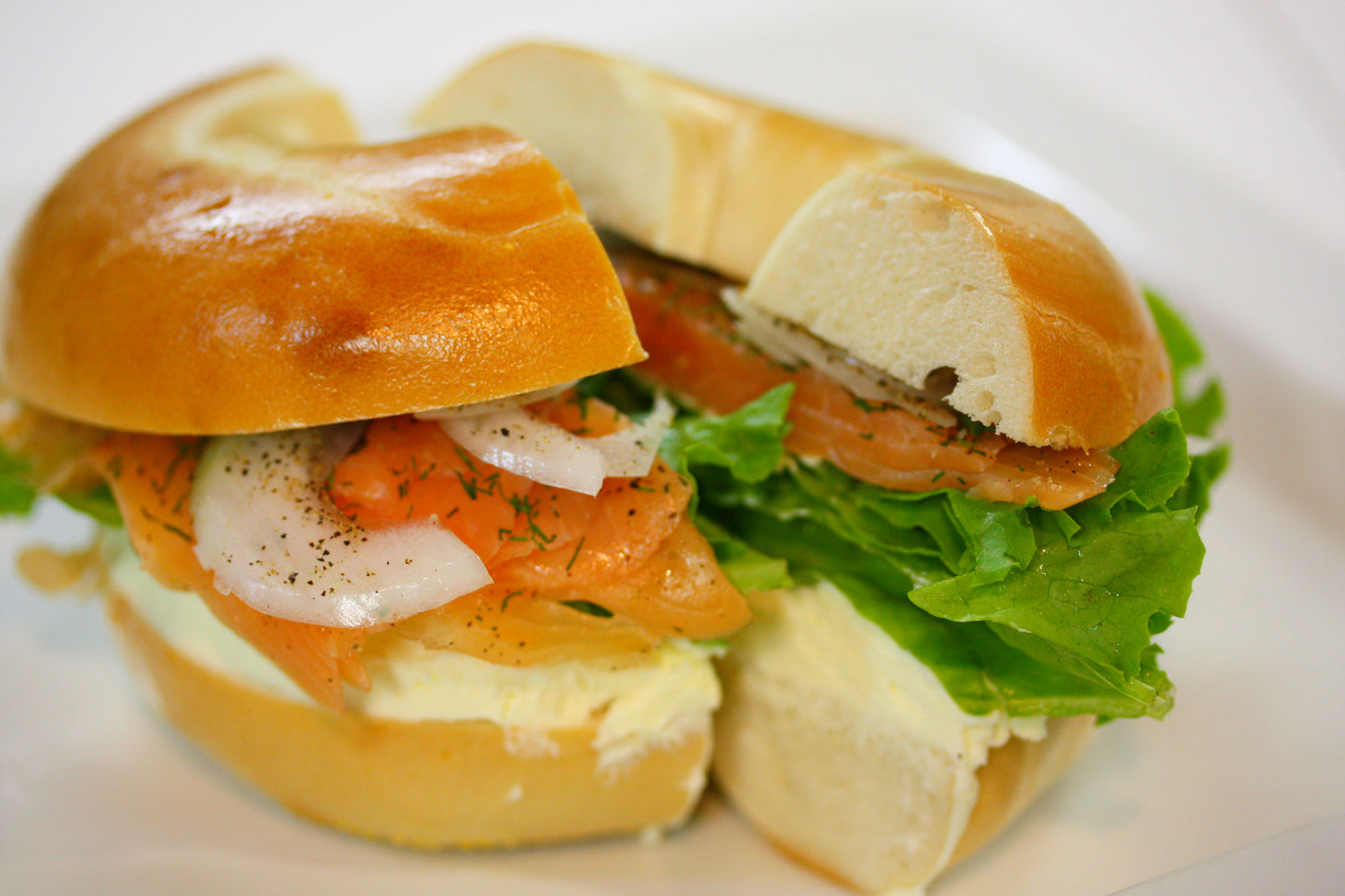 1. SMOKED SALMON & CREAM CHEESE