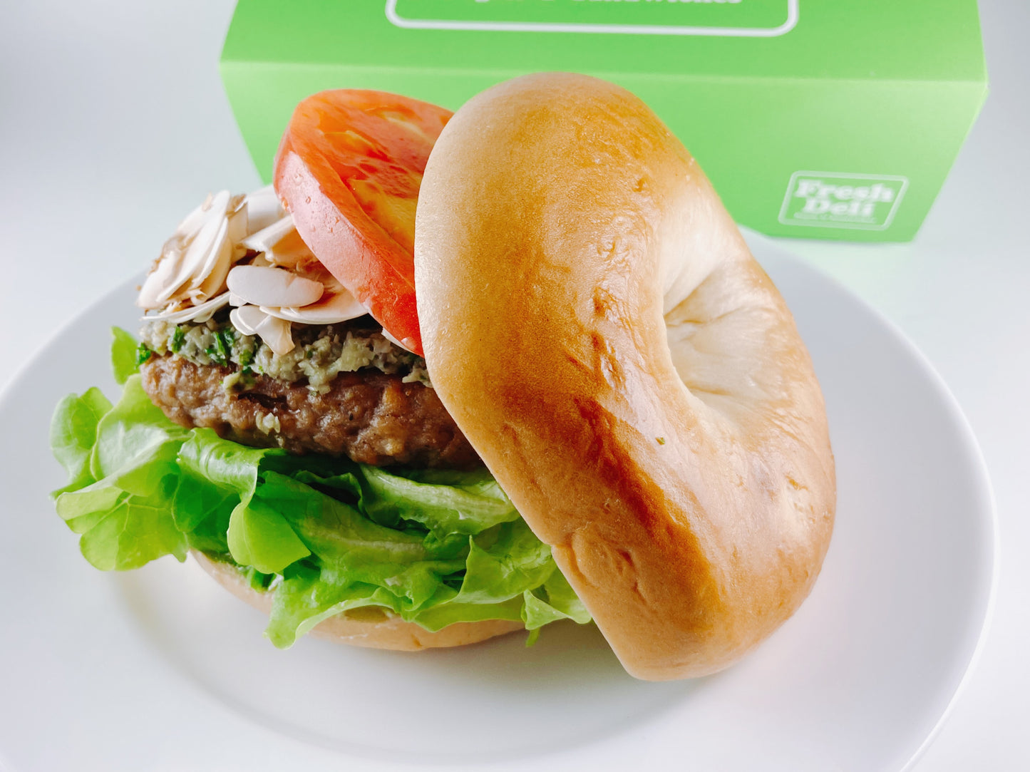 19. SOY MUSHROOM BURGER