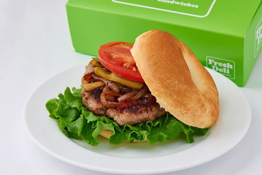 5. BURGER BAGELS