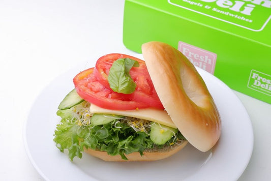 13. VEGETABLE BAGEL