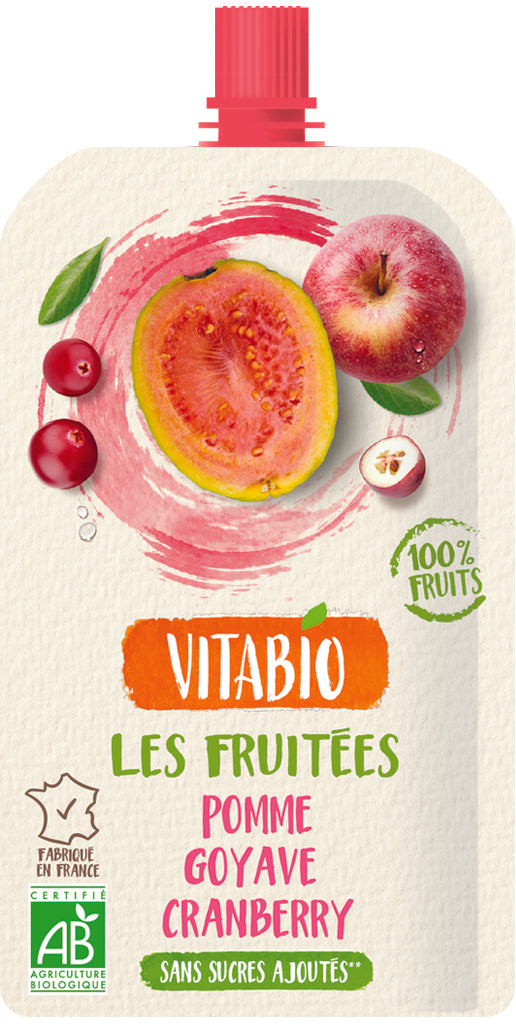 7. Organic fruit smoothie (Apple · Guava · Cranberry)