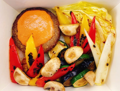 5.GLUTEN FREE VEGAN BURGER BOX(Vegan)(Gluten Free)（2日前までのご予約のみ）