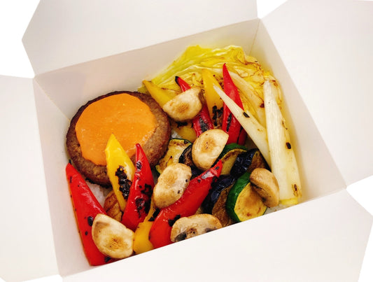 5.GLUTEN FREE VEGAN BURGER BOX(Vegan)(Gluten Free)（2日前までのご予約のみ）
